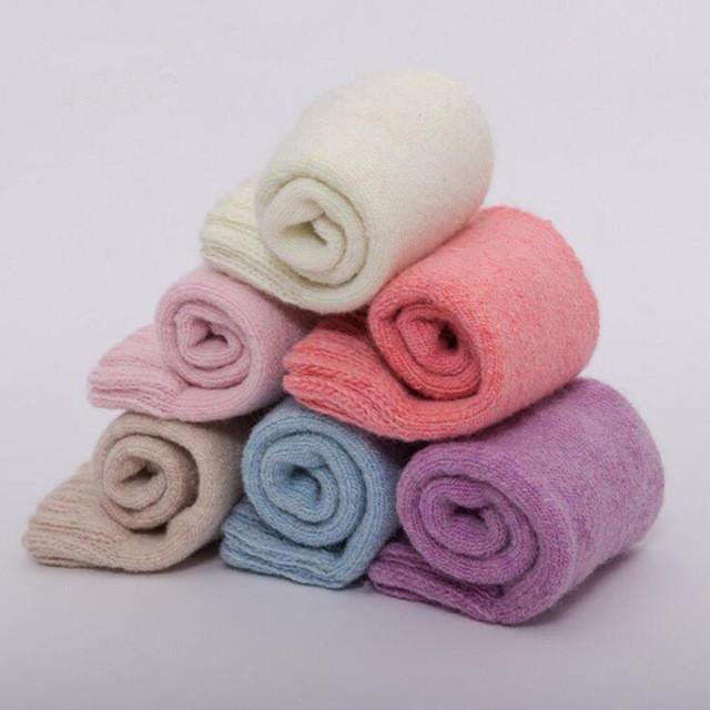 Breathable Ladies Wool Solid Color Socks 6 pairs Women Johnature 4411260 - Tokyo Fashion